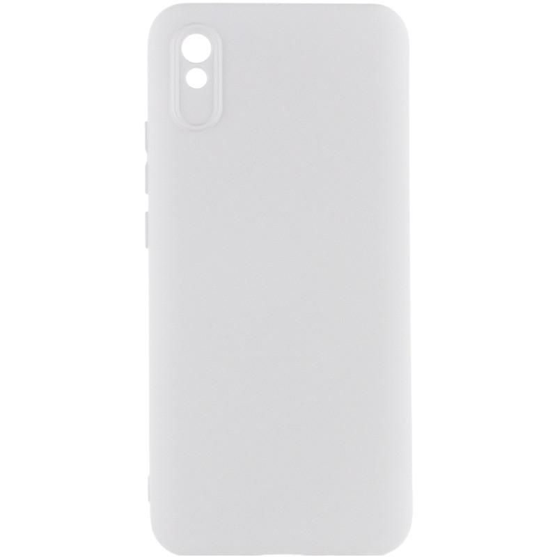 Чохол TPU GETMAN Liquid Silk Full Camera на Xiaomi Redmi 9A (Білий / White)