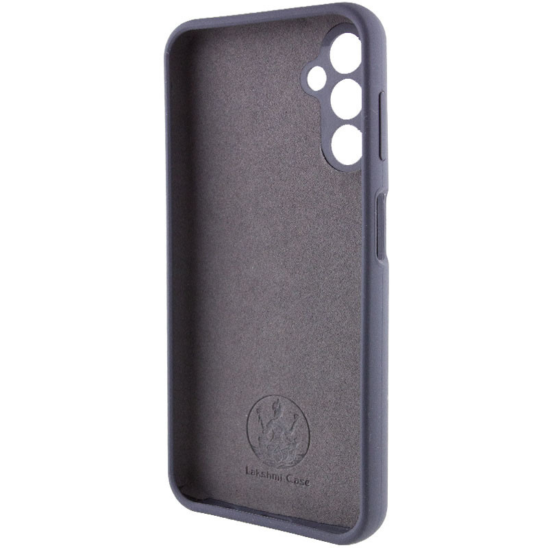 Чохол Silicone Cover Lakshmi Full Camera (AAA) with Logo на Samsung Galaxy A15 4G/5G / M15 5G (Сірий / Dark Gray) в магазині vchehle.ua