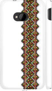 

Чехол Вышиванка 17 для HTC One M7 1360266