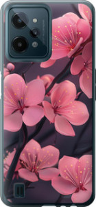 Чехол Пурпурная сакура для Realme C31