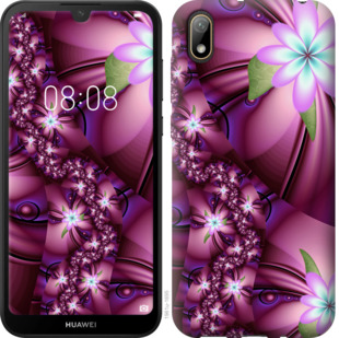 Чохол Цветочная мозаика для Huawei Y5 2019