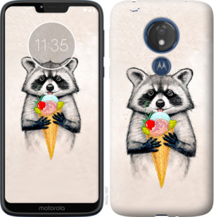 

Чехол Енотик с мороженым для Motorola Moto G7 Power 801435