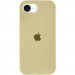 Чехол Silicone Case Full Protective (AA) для Apple iPhone 16e (6.1") (Желтый / Mellow Yellow)