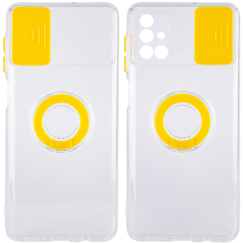 

Чохол Camshield ColorRing TPU зі шторкою для камери на Samsung Galaxy M51 (Жовтий) 1162293