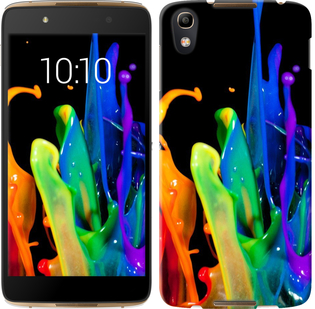 

Чохол бризки фарби на Alcatel idol 4 381573