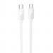 Дата кабель Hoco X114 Energy Type-C to Type-C 60W (1m) (White)