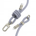 Фото Дата кабель-шнурок Hoco GH7 Elegant Type-C to Lightning (1.8m) (Denim Blue) на vchehle.ua