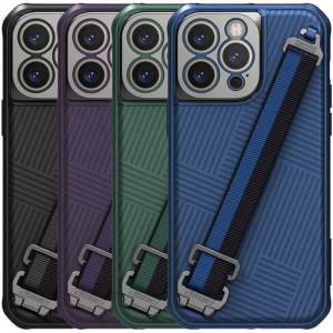 Карбонова накладка Nillkin Strap Magnetic Case для Apple iPhone 14 Pro Max (6.7")