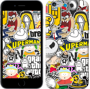 

Чохол Popular logos для iPhone 6s plus (5.5'') 627761