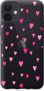 Чехол Сердечки 2 для iPhone 12 Mini