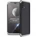 Пластикова накладка GKK LikGus 360 градусів (орр) на Xiaomi Redmi Note 9 4G / Redmi 9 Power / 9T (Чорний / Срібний)