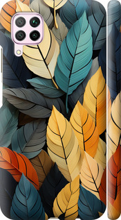 

Чохол Кольорове листя на Huawei P40 Lite 1629965