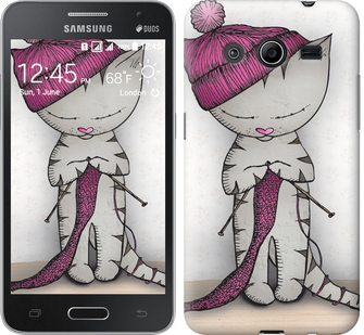 

Чехол Кошка рукодельница для Samsung Galaxy Core 2 G355 584111