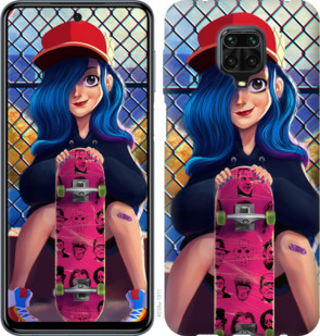 

Чохол Прикольна дівчинка зі скейтбордом на Xiaomi Redmi Note 9S 933722
