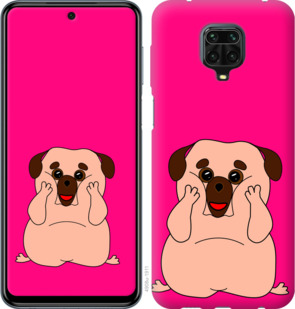 

Чохол Веселий мопс для Xiaomi Redmi Note 9 Pro 933589
