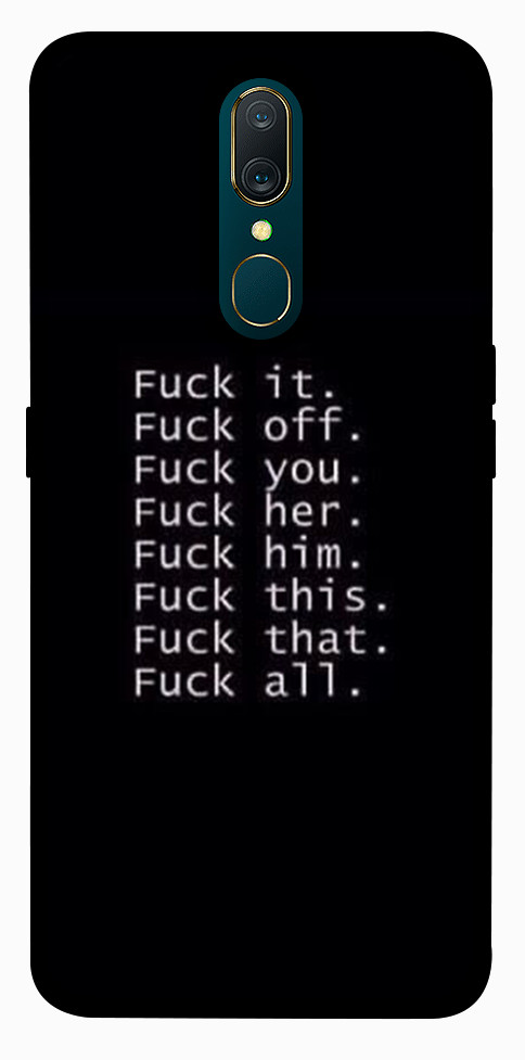 

Чехол F_ck it для Oppo A9X 1092138