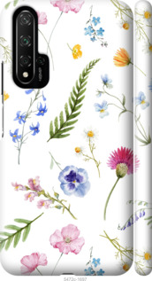

Чехол Цветочный фон v2 для Huawei Nova 5T 1440312