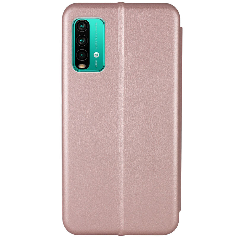 

Шкіряний чохол (книжка) Classy для Xiaomi Redmi Note 9 4G (Rose Gold) 1111258