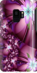 Чехол Цветочная мозаика для Samsung Galaxy S9
