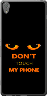 Чехол Don't touch the phone для Sony Xperia XA F3112