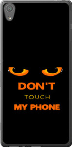 Чехол Don't touch the phone для Sony Xperia XA Dual