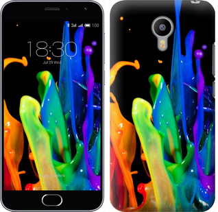 

Чехол брызги краски для Meizu M2 381415