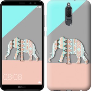 Чохол Візерунчастий слон на Huawei Mate 10 Lite