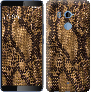

Чохол Зміїна шкіра на HTC U11 Plus 656244