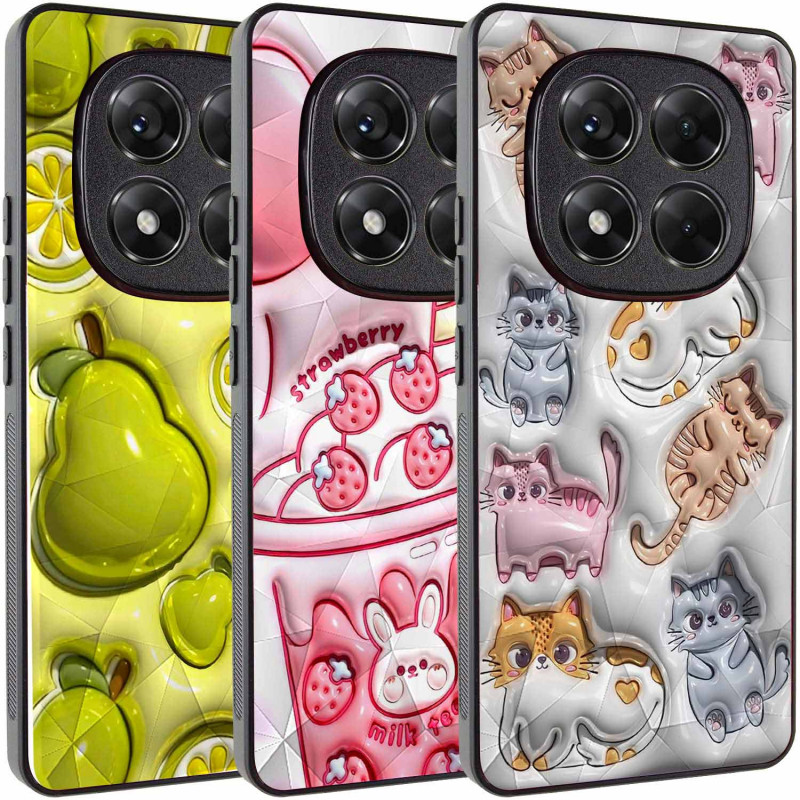 TPU+PC чохол Prisma Fluffie на Xiaomi Redmi Note 14 Pro 4G