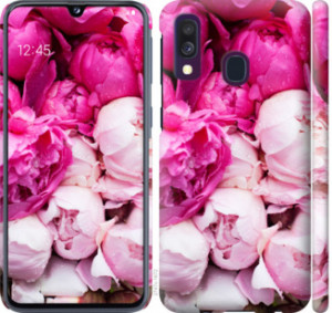Чехол Розовые пионы для Samsung Galaxy A40 2019 A405F