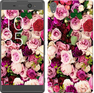 Чехол Розы и пионы для Sony Xperia XA F3112