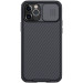 Карбоновая накладка Nillkin Camshield (шторка на камеру) для Apple iPhone 13 Pro Max (6.7") (Черный / Black)