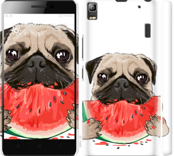 

Чохол Мопс і кавун на Lenovo A7000 843577