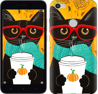 

Чехол Осенний кот для Xiaomi Redmi Note 5A Prime 639769