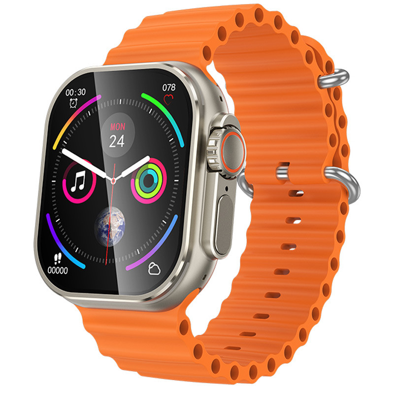 Фото Смарт-часы Hoco Smart Watch Y23 Ultra Smart sports watch (call version) (Titanium gold) в магазине vchehle.ua
