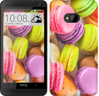 

Чехол Макаруны для HTC One M7 628944