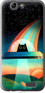 

Чохол Кот, нло, радуга, рыба для Huawei Ascend G7 1403254