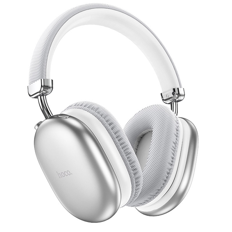 Фото Накладные беспроводные наушники Hoco W35 Max Joy (Silver) на vchehle.ua