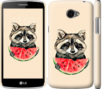 

Чехол Енотик с арбузом для LG K5 X220 799777