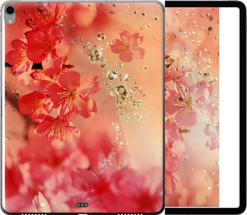 

Чехол Розовые цветы для iPad Pro 12.9 (2018) 693079