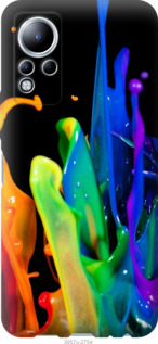 

Чехол брызги краски для Infinix Note 11 1420718