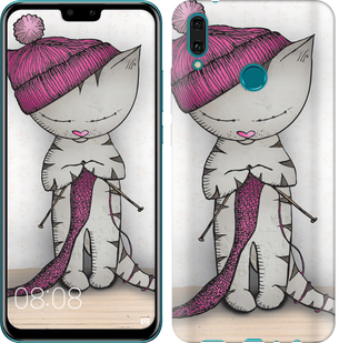 

Чехол Кошка рукодельница для Huawei Y9 2019 689328