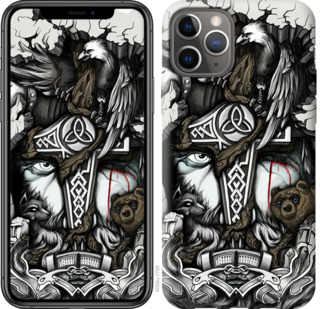 Чохол Тату Викинг для iPhone 11 Pro