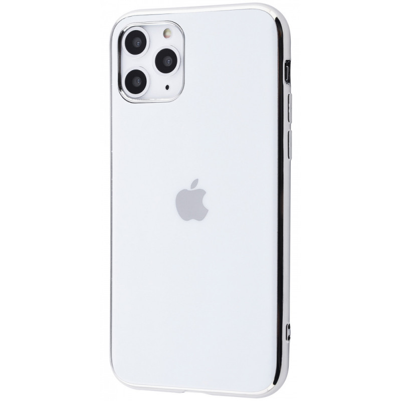 TPU чехол Matte LOGO для Apple iPhone 11 Pro (5.8") (Белый / White)