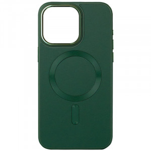 Кожаный чехол Bonbon Leather Metal Style with Magnetic Safe для Apple iPhone 14 (6.1")