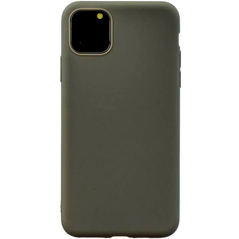 

Силіконовий чохол Epic матовий для iPhone 11 Pro (Оливковий) 771135