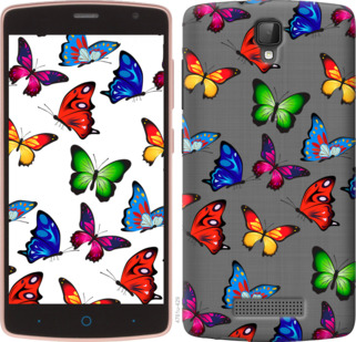 

Чехол Красочные мотыльки для ZTE L5 881683