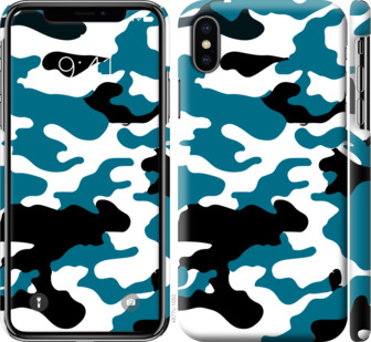 

Чехол Камуфляж прозрачный фон для iPhone X (5.8") 912763