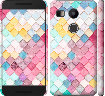 

Чехол Красочная черепица для LG Nexus 5X H791 334961