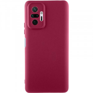 Чехол TPU GETMAN Liquid Silk Full Camera для Xiaomi Redmi Note 10 Pro Max